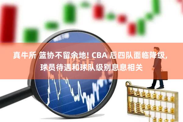 真牛所 篮协不留余地! CBA 后四队面临降级, 球员待遇和球队级别息息相关